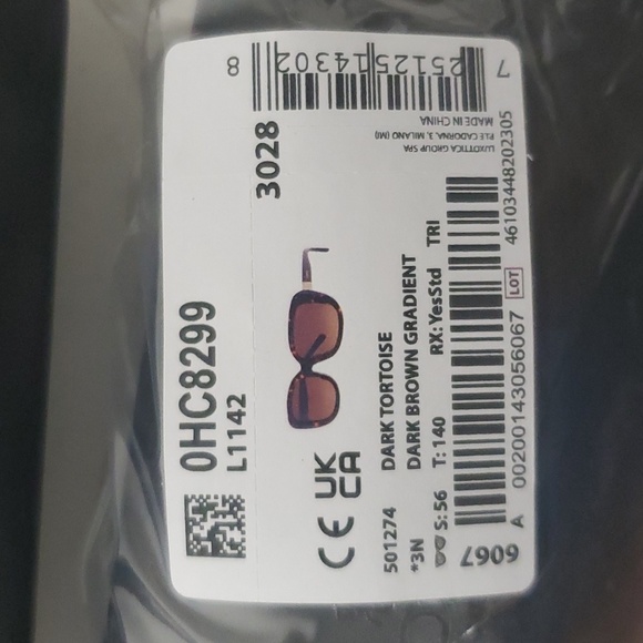 NEW Coach L1142 Signature Rectangle Sunglasses Choose one from 2 colors - Picture 5 of 12